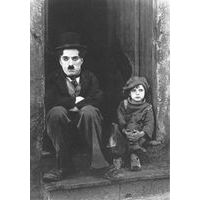 Carte Charlie Chaplin - The Kid - 10.5x15 cm